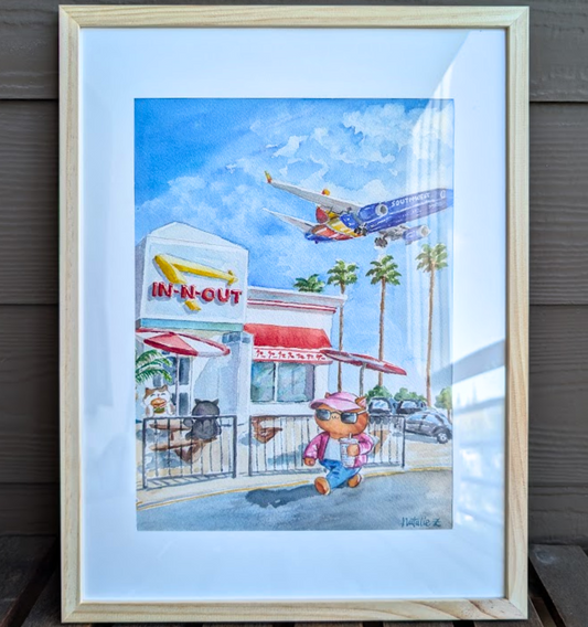 In-N-Out art print