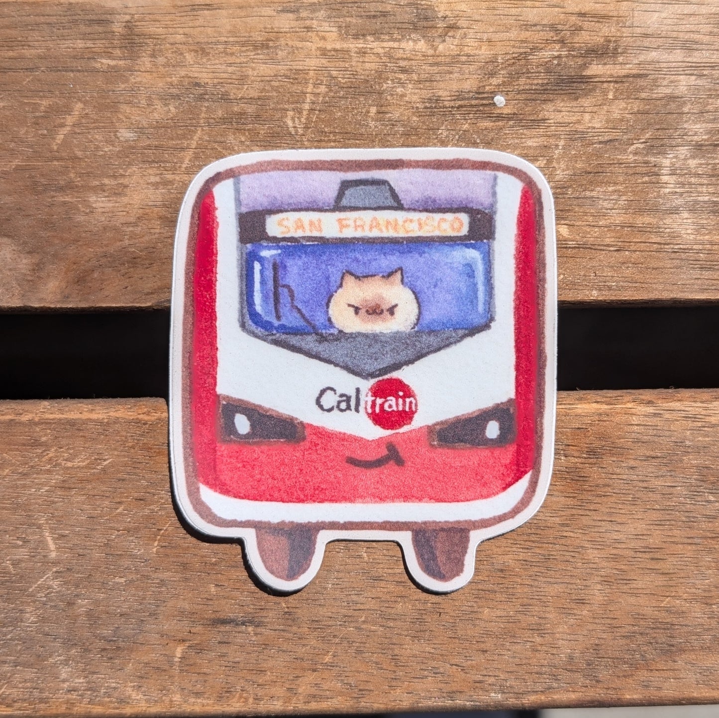Caltrain Sticker