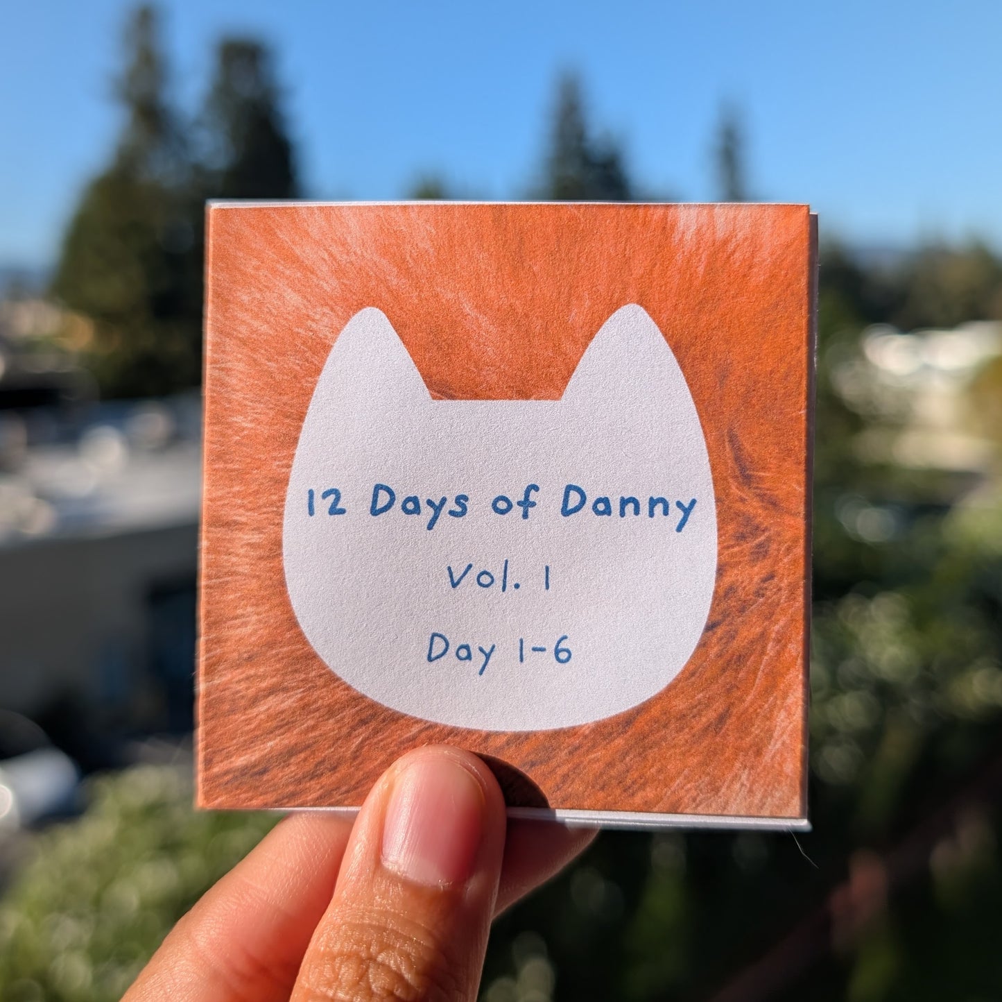 12 Days of Danny Zine Vol.1,  Day 1 to 6