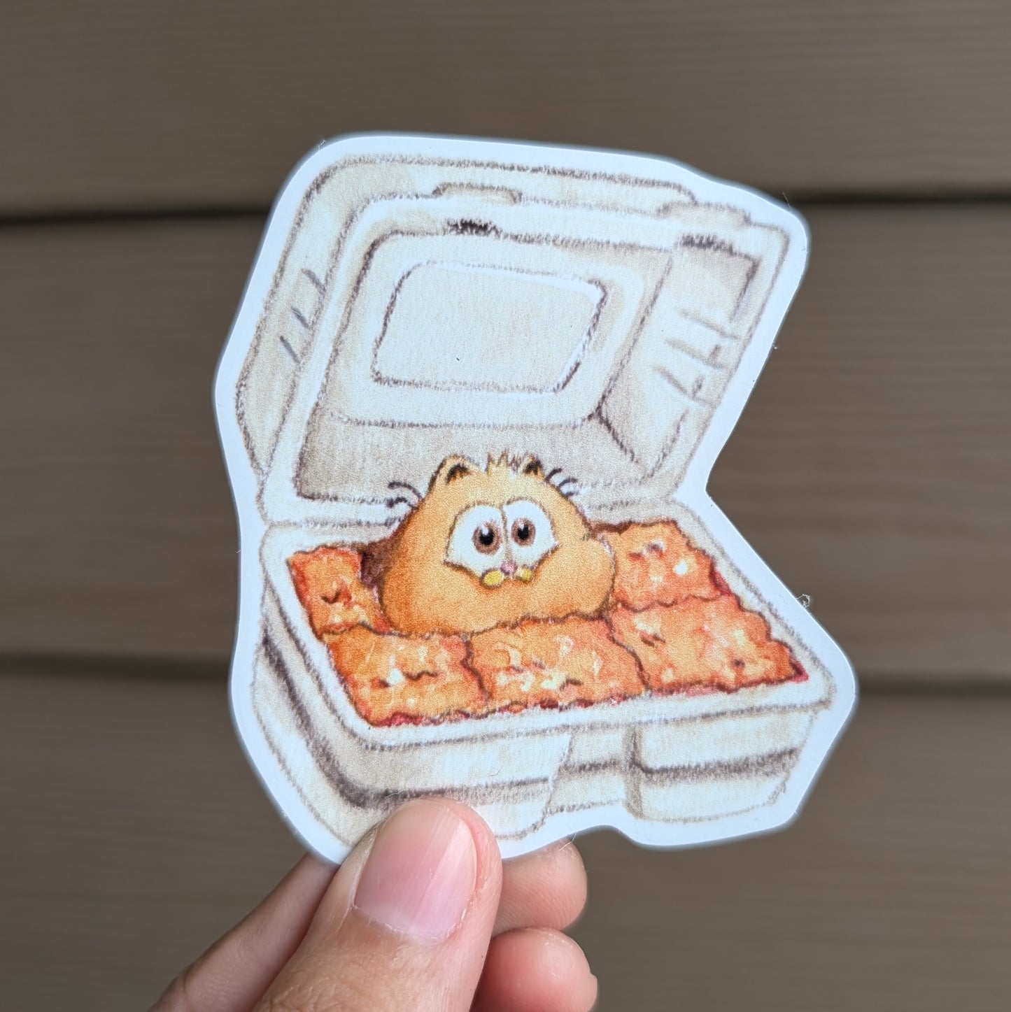 'Nom' Garfield Magnet