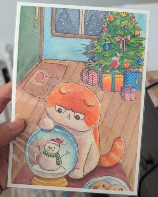 A Very Grumpy Christmas - Art Print