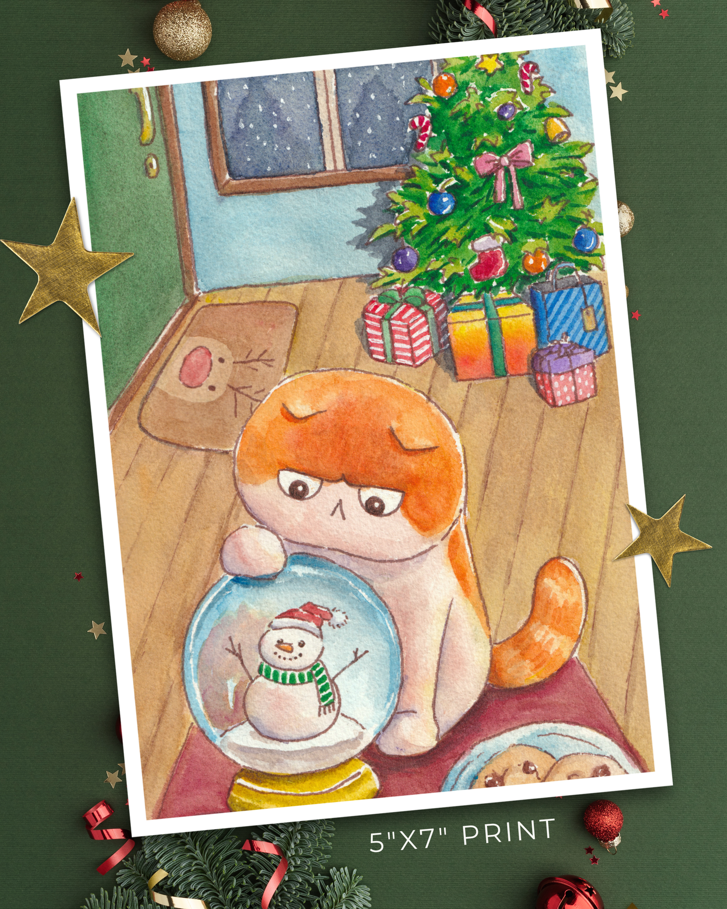 A Very Grumpy Christmas - Art Print
