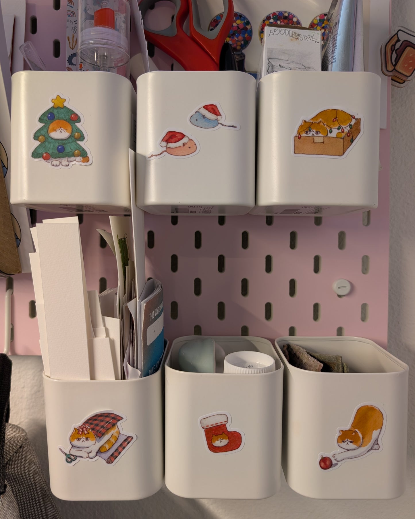 A Very Grumpy Christmas - Sticker Sheet