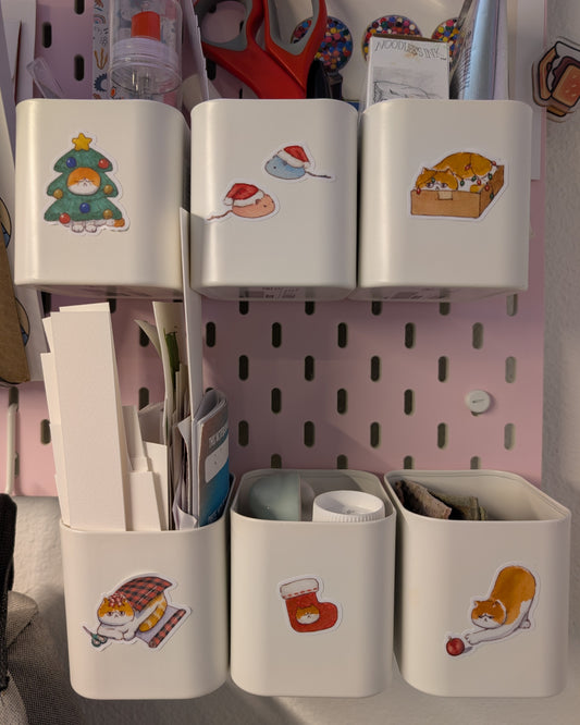 A Very Grumpy Christmas - Sticker Sheet