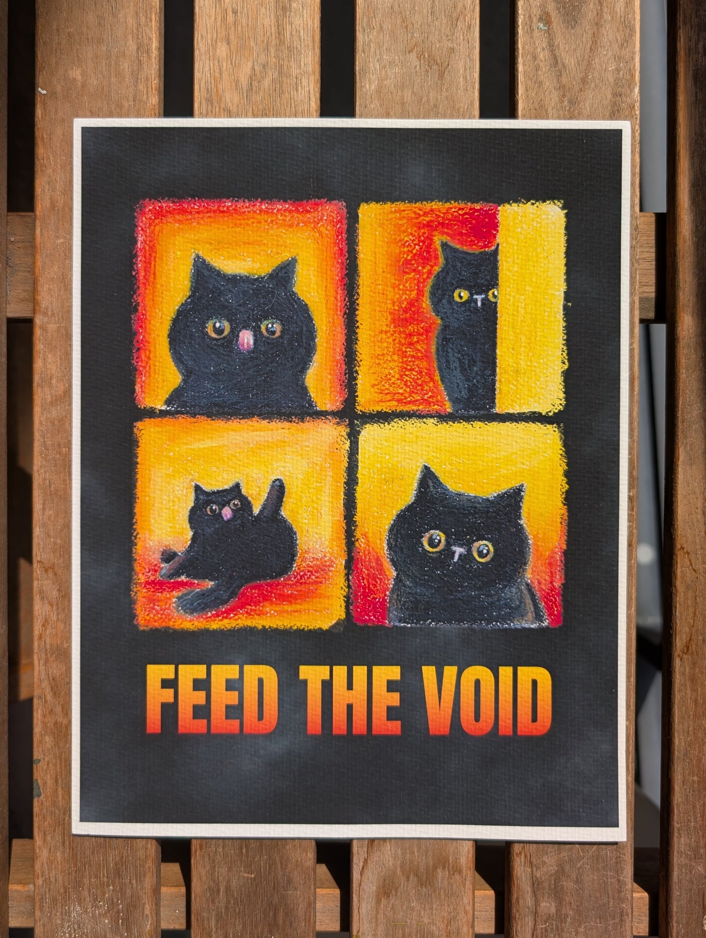 Feed the Void - art print