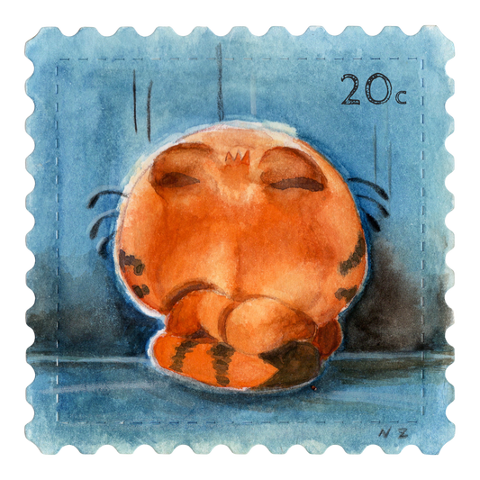 Mondays - Forever garf mini print